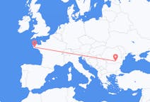 Flyg från Quimper till Bukarest