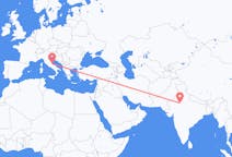 Vols de Jaipur, Inde pour Pescara, Italie