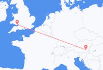 Flyreiser fra Cardiff, Wales til Graz, Østerrike