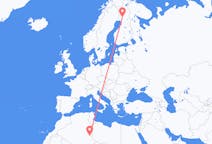 Flights from Illizi, Algeria to Rovaniemi, Finland