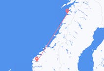 Flights from Sandane, Norway to Bodø, Norway