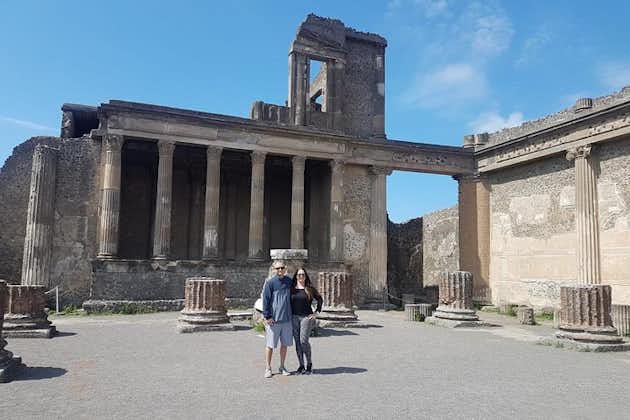 Billet coupe-file pour visite du site archéologique de l'ancienne Pompéi en petit groupe