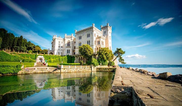 Discover the beauty of Trieste city and fairytale Miramare and Old Duino Castles