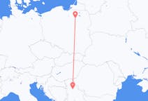 波兰从 什奇特诺飞往波兰目的地 贝尔格莱德的航班