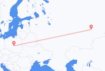 Flights from Yekaterinburg, Russia to Łódź, Poland