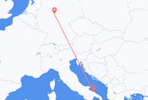 Flights from Kassel, Germany to Bari, Italy