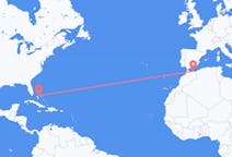 Flights from Nassau to Melilla
