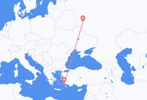 Flights from Bryansk, Russia to Kos, Greece