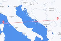 Flyreiser fra Niš, Serbia til Bastia, Frankrike
