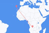 Flyreiser fra Luena, Angola til Funchal, Portugal