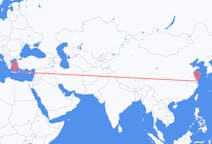 Flights from Shanghai, China to Heraklion, Greece