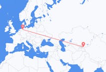 Flyreiser fra Osj, Kirgisistan til Bremen, Tyskland