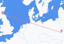Flights from Lublin to Edinburgh