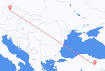 Flyreiser fra Sivas, Tyrkia til Praha, Tsjekkia