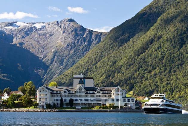 Self-guided Flåm day tour - incl Sognefjord Express Cruise and Flam Railway 