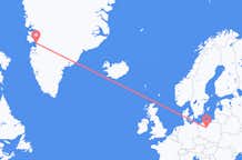 Vluchten van Bydgoszcz, Polen naar Ilulissat, Groenland