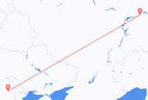 Flüge von der Stadt Nischnekamsk in die Stadt Barchau