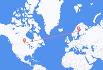 Flüge von Winnipeg, Kanada nach Umeå, Schweden