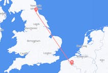 Flights from Lille, France to Durham, England, the United Kingdom