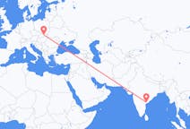 Flyreiser fra Vijayawada, India til Poprad, Slovakia