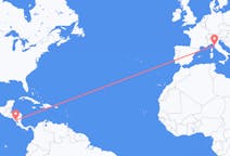 Flights from Managua to Pisa