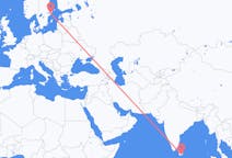 出发地 斯里兰卡出发地 汉班托塔目的地 瑞典斯德哥尔摩的航班