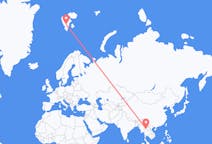 Flyg från Chiang Rai Province, Thailand till Svalbard, Svalbard och Jan Mayen