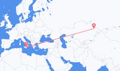 Flights from Semey, Kazakhstan to Catania, Italy