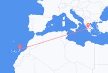 Flights from Patras, Greece to Lanzarote, Spain