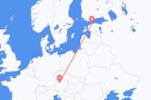 Flyg från Linz, Österrike till Tallinn, Estland