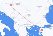 来自波斯尼亚和黑塞哥维那出发地 图兹拉目的地 土耳其埃德雷米特的航班