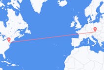 Flyreiser fra Lancaster, til Vienna