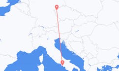 Flights from Naples, Italy to Karlovy Vary, Czechia