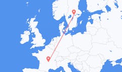 Flights from Clermont-Ferrand, France to Örebro, Sweden