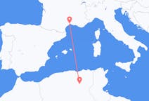 Flyreiser fra Biskra, Algerie til Montpellier, Frankrike