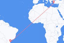 Flyreiser fra Florianópolis, til Kos