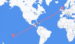 Flights from Rimatara, French Polynesia to Birmingham, the United Kingdom