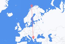 Flights from Kozani, Greece to Tromsø, Norway