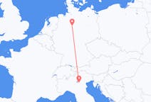 Flyg från Hannover, Tyskland till Verona, Italien