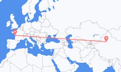 出发地 中国出发地 库尔勒目的地 法国拉罗歇尔的航班