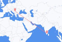 Рейсы из Мадурая, Индия в Белград, Сербия