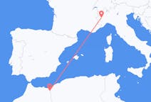 Flyreiser fra Oujda, Marokko til Torino, Italia
