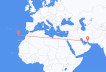 Flyreiser fra Bandar Abbas, Iran til Funchal, Portugal