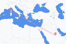 出发地 沙特阿拉伯出发地 利雅德目的地 法国阿雅克肖的航班