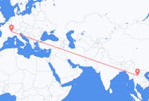 Flyg från Nan Province, Thailand till Genève, Thailand