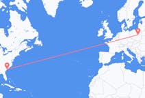 Flights from Charleston to Warsaw
