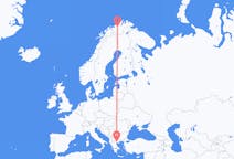 Flüge von Alta, Norwegen nach Thessaloniki, Griechenland