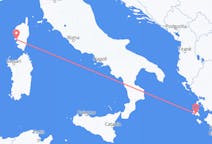 Flyreiser fra Ajaccio, til Kefallinia