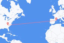 Flights from Greenville, the United States to Barcelona, Spain