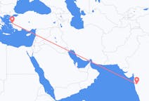 Flights from Pune to Izmir